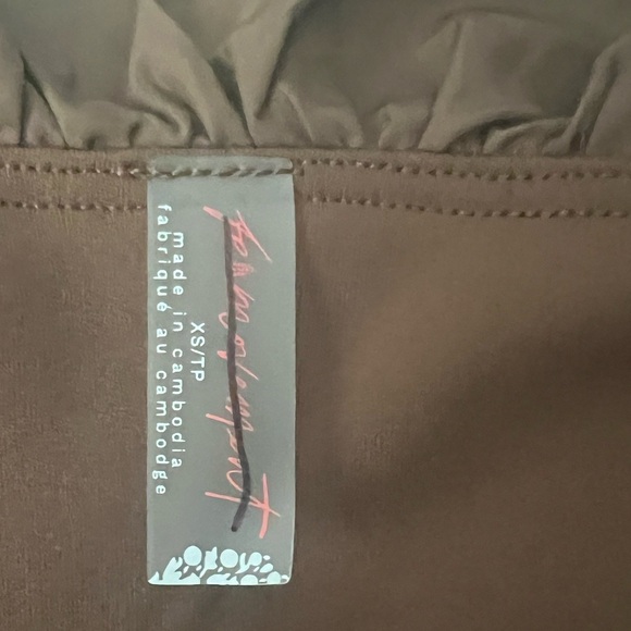 FREE PEOPLE Movement Womens Bubble
Trouble Onesie Black Walnut Brown Size XS New - Picture 4 of 8